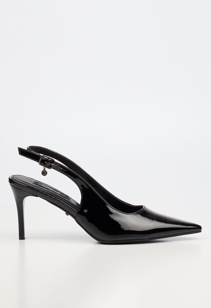 Miss Black - Gallery 13 slingback heel - black