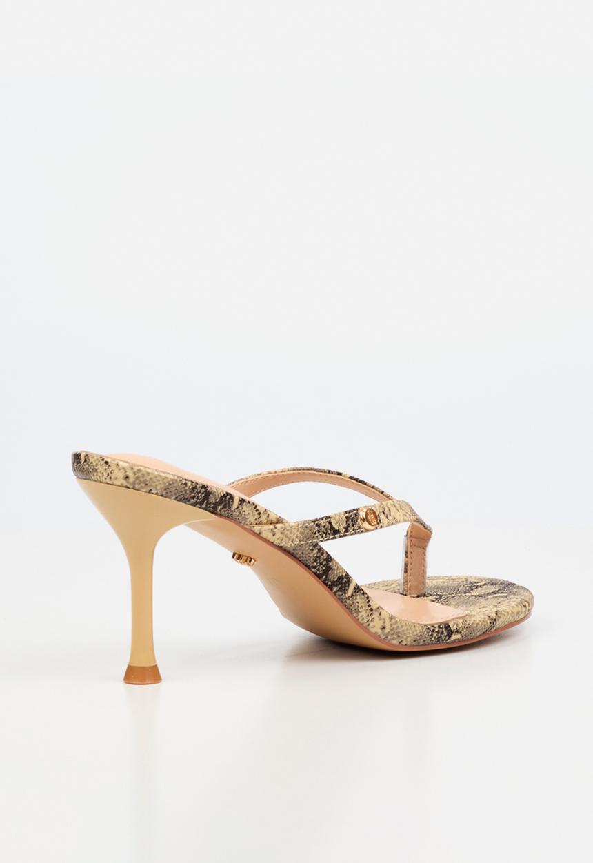 Miss Black - Aurelia 3 classic heel - snake