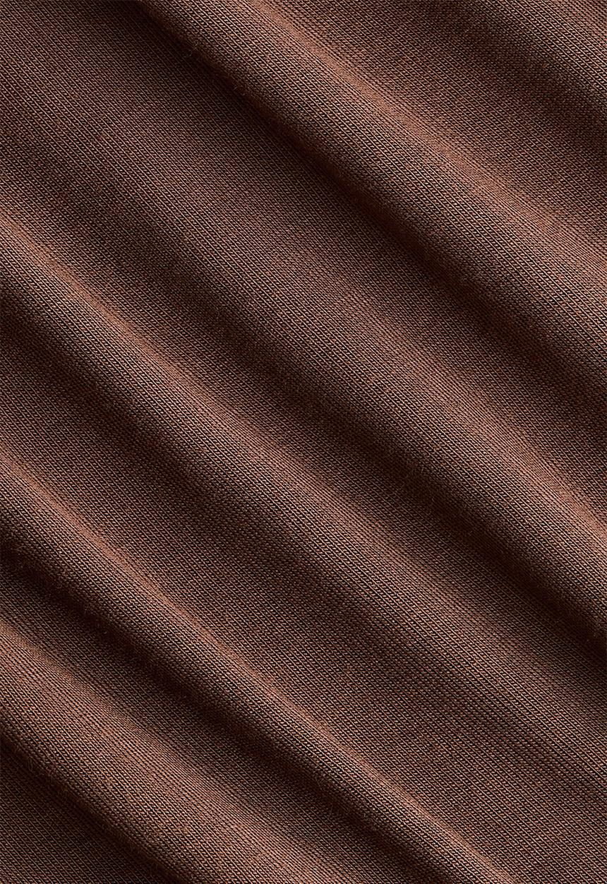 H&M - Cowl-neck jersey top - brown
