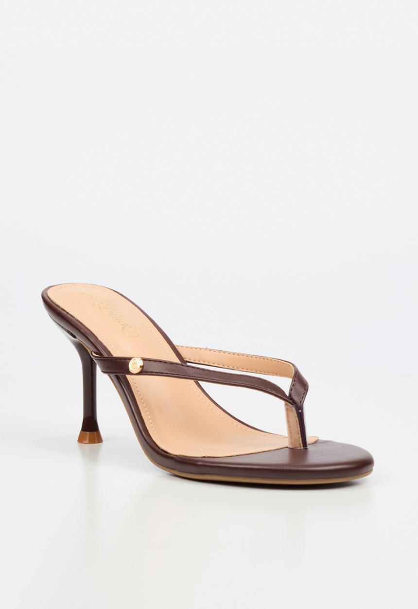 Miss Black - Aurelia 4 classic heel - chocolate