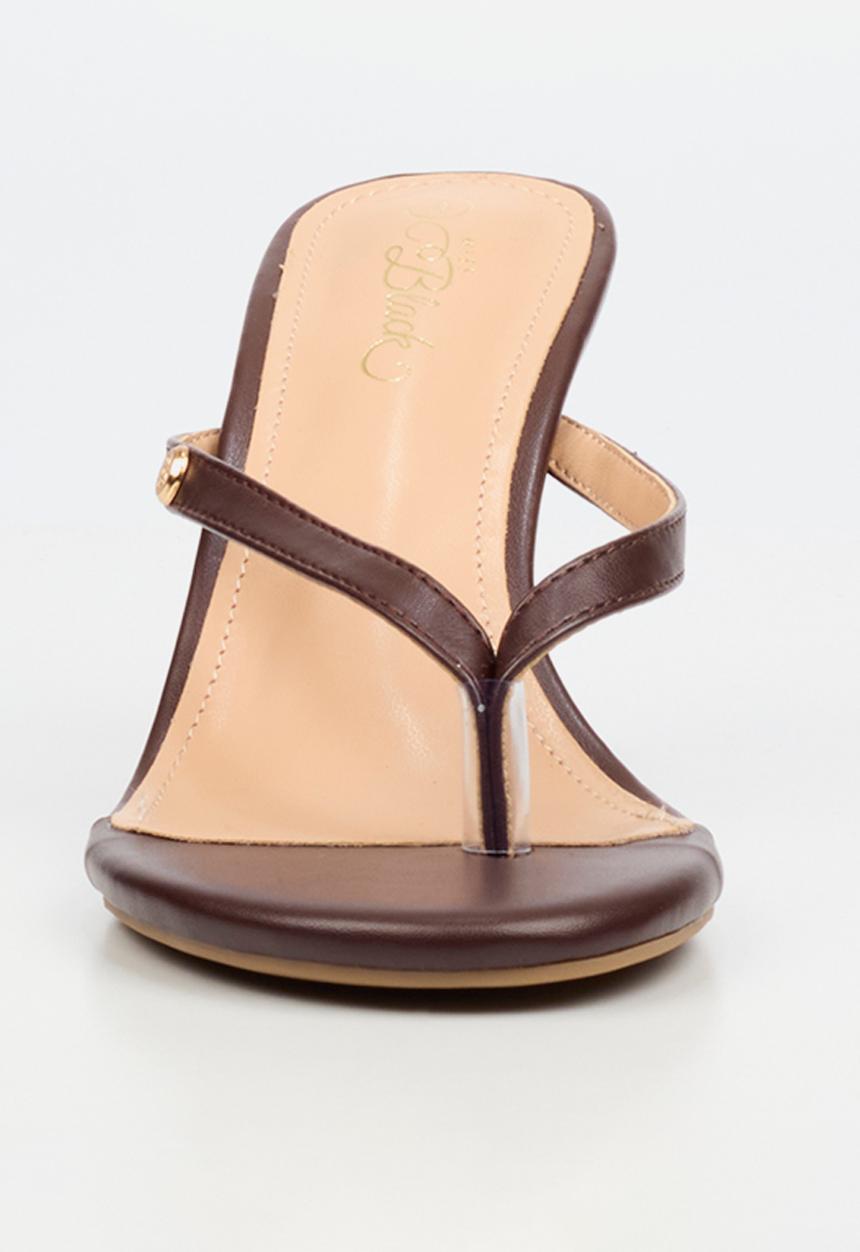 Miss Black - Aurelia 4 classic heel - chocolate