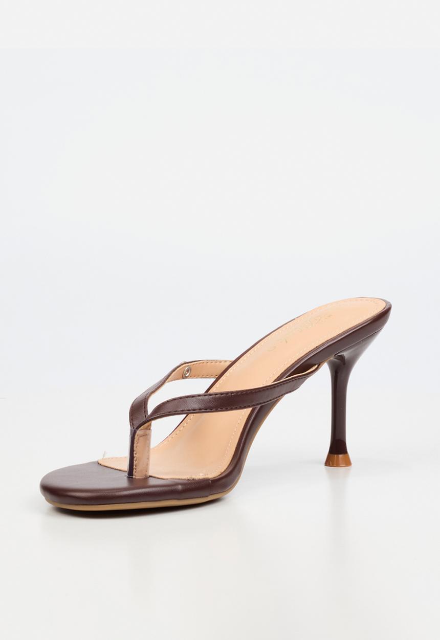 Miss Black - Aurelia 4 classic heel - chocolate