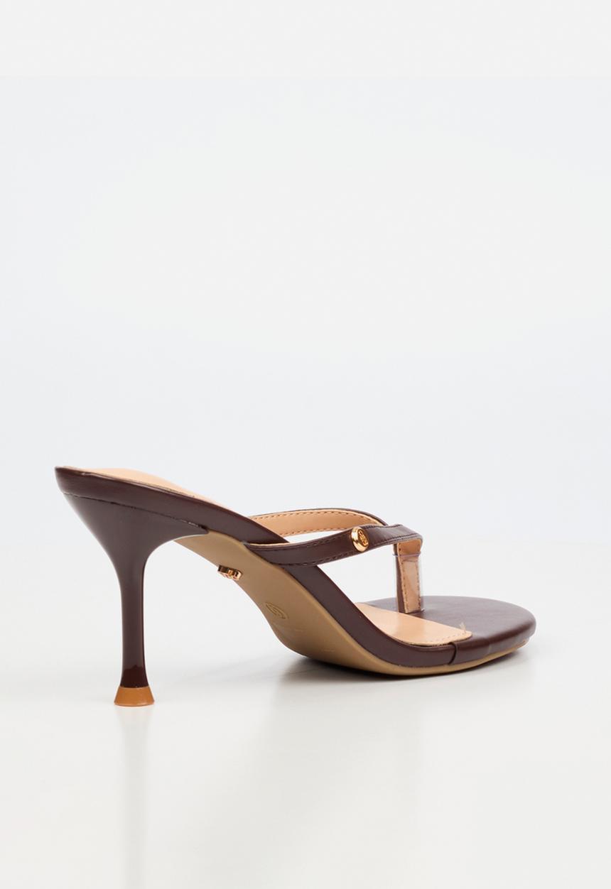 Miss Black - Aurelia 4 classic heel - chocolate