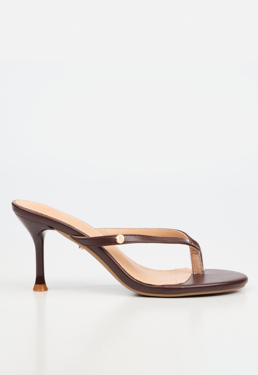 Miss Black - Aurelia 4 classic heel - chocolate