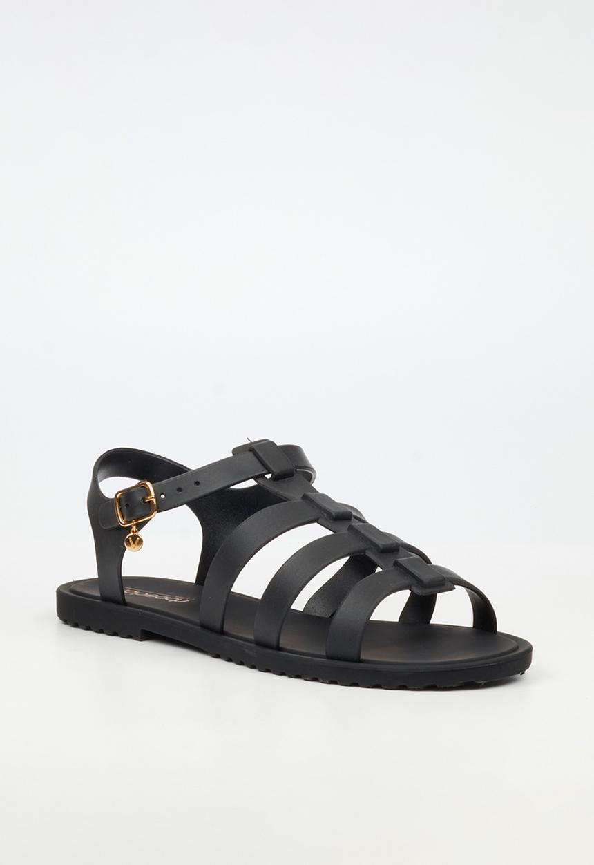 Viabeach - Cascade 1 multi-strap jelly sandal - black
