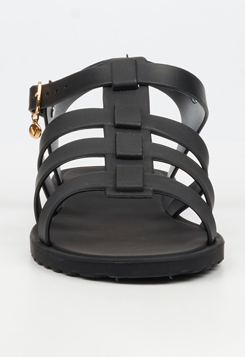 Viabeach - Cascade 1 multi-strap jelly sandal - black