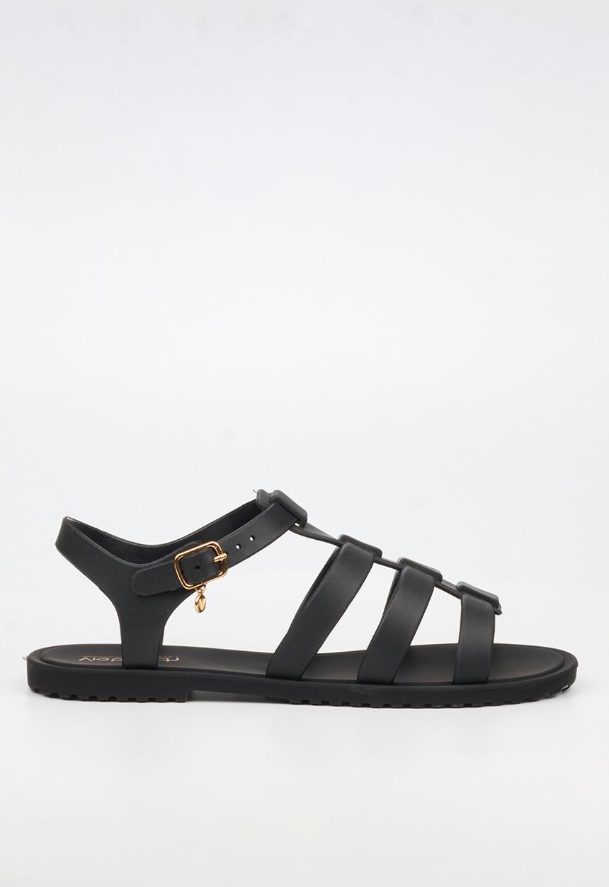 Viabeach - Cascade 1 multi-strap jelly sandal - black