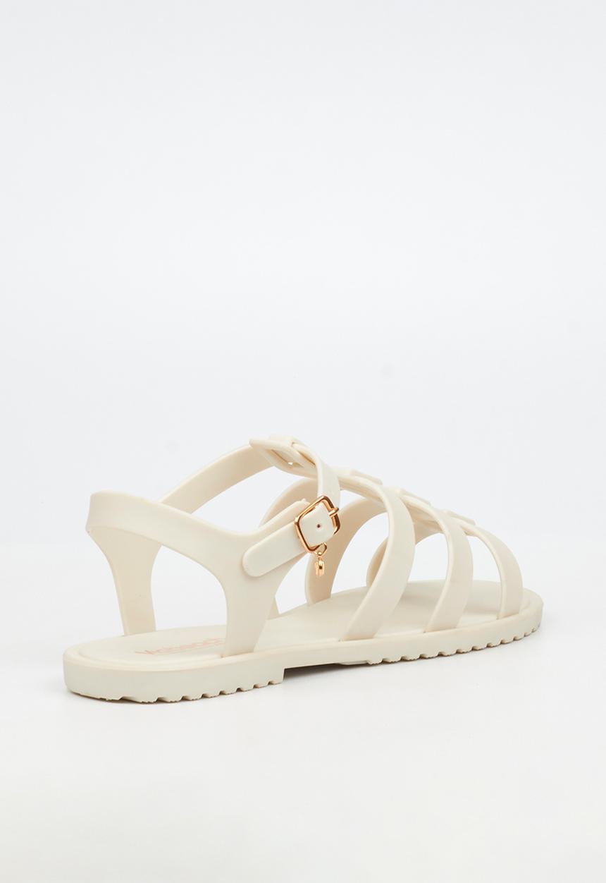 Viabeach - Cascade 1 multi-strap jelly sandal - ivory