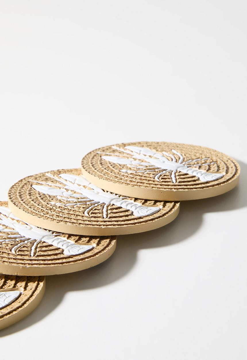 Sixth Floor - Lobster Coaster Set 4 - neutral