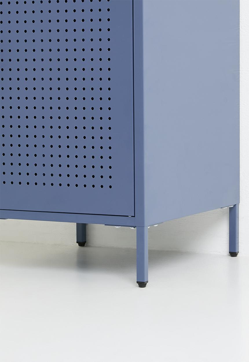 Sixth Floor - Bubblegum Bedside Table - Blue