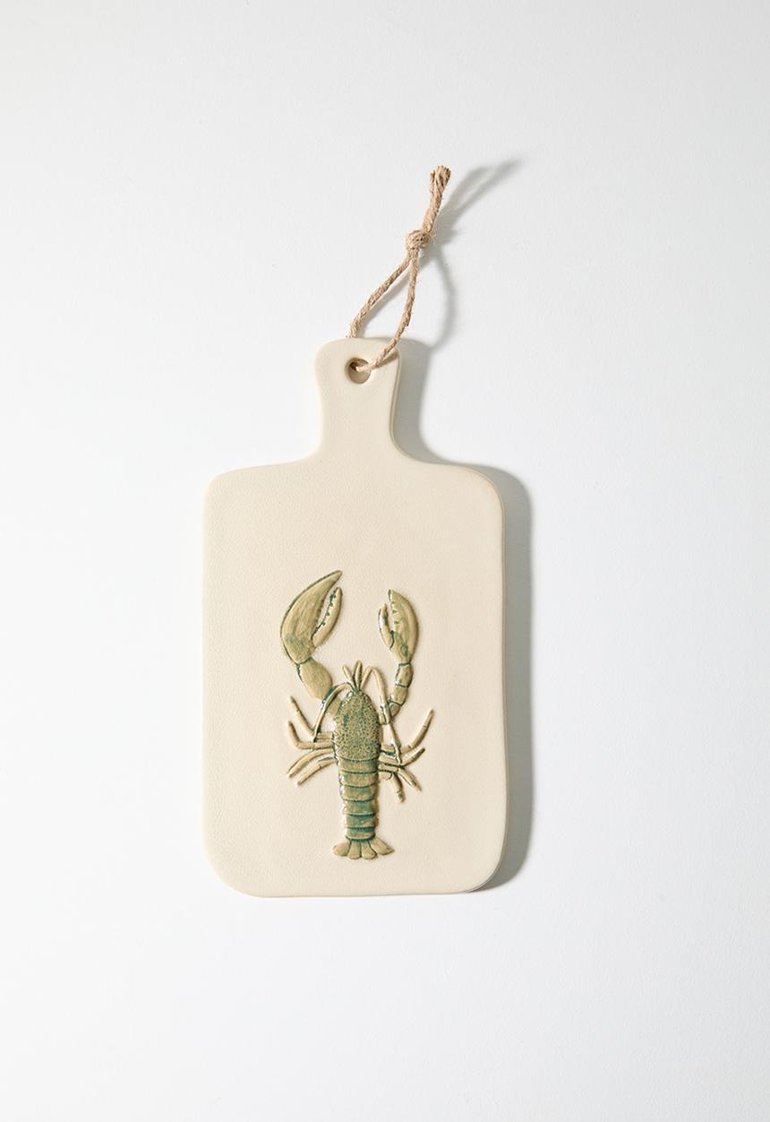 Sixth Floor - Stoneware Lobster Serving Board - Natural
