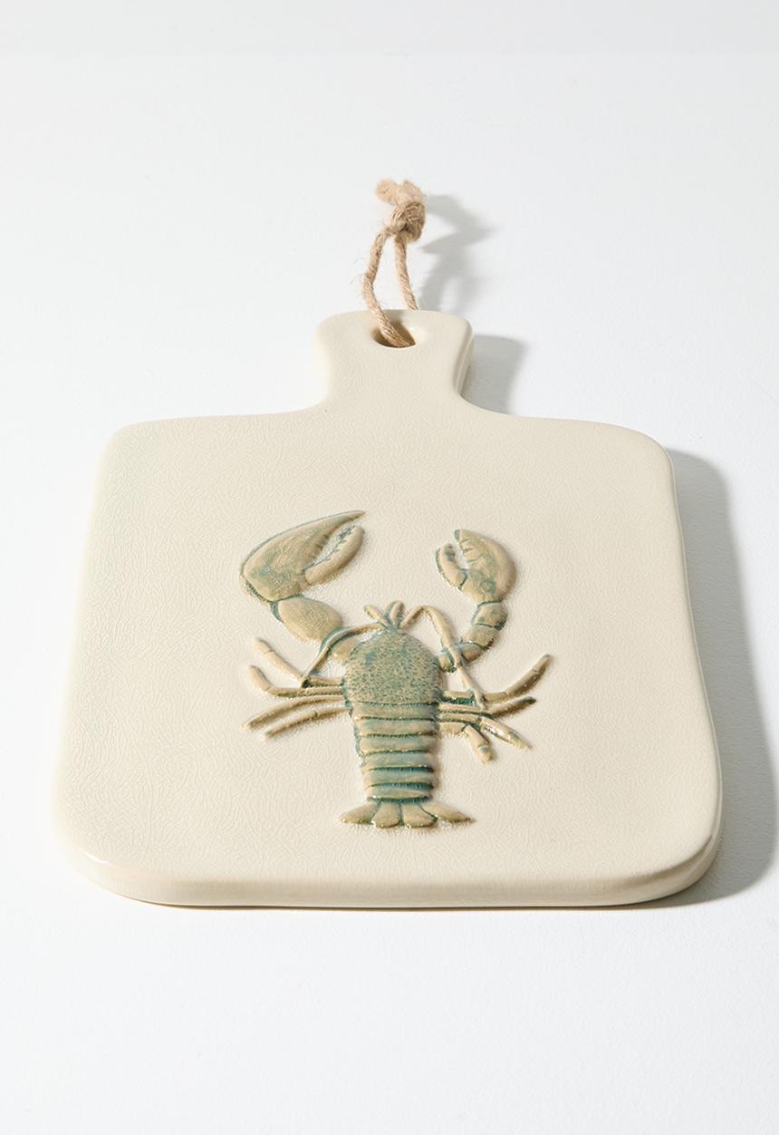 Sixth Floor - Stoneware Lobster Serving Board - Natural