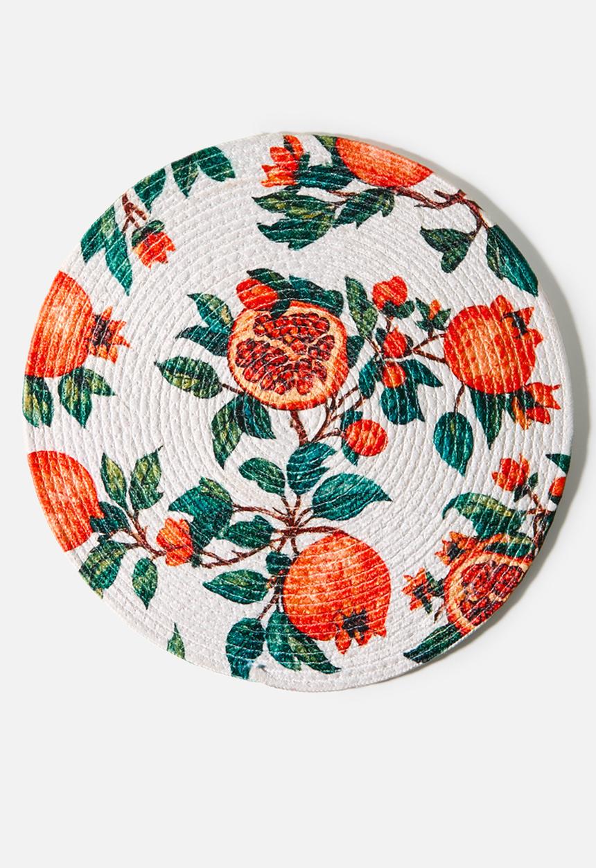 Sixth Floor - Pom Placemats set 4 - Multi
