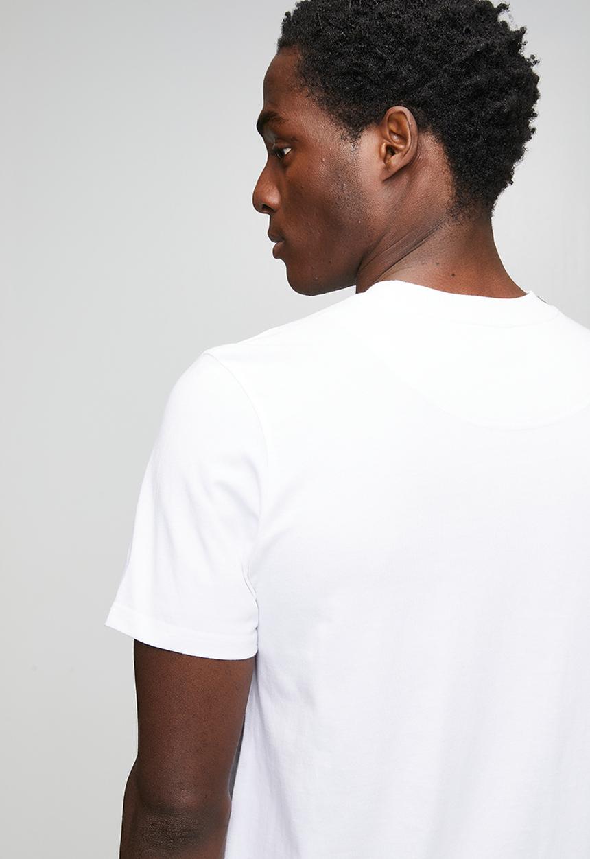 Steve Madden - Mens Christian Crew Neck T-Shirt - White