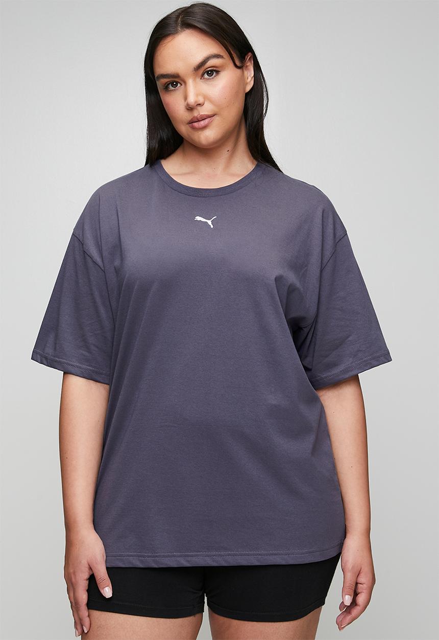 PUMA - Plus ess relaxed tee - inky depths
