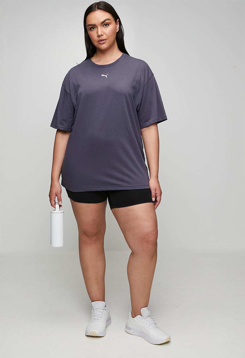 PUMA - Plus ess relaxed tee - inky depths
