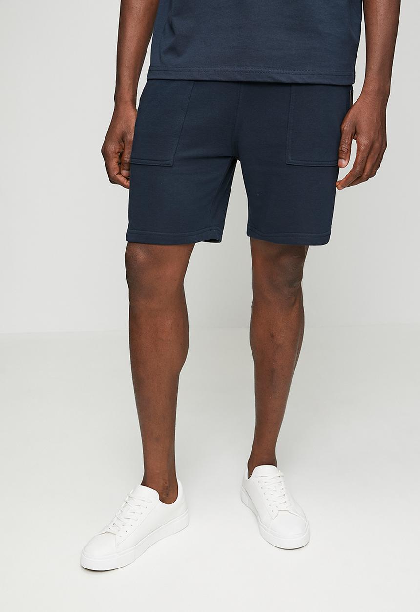 Steve Madden - Mens Jose Jogger Shorts - Navy