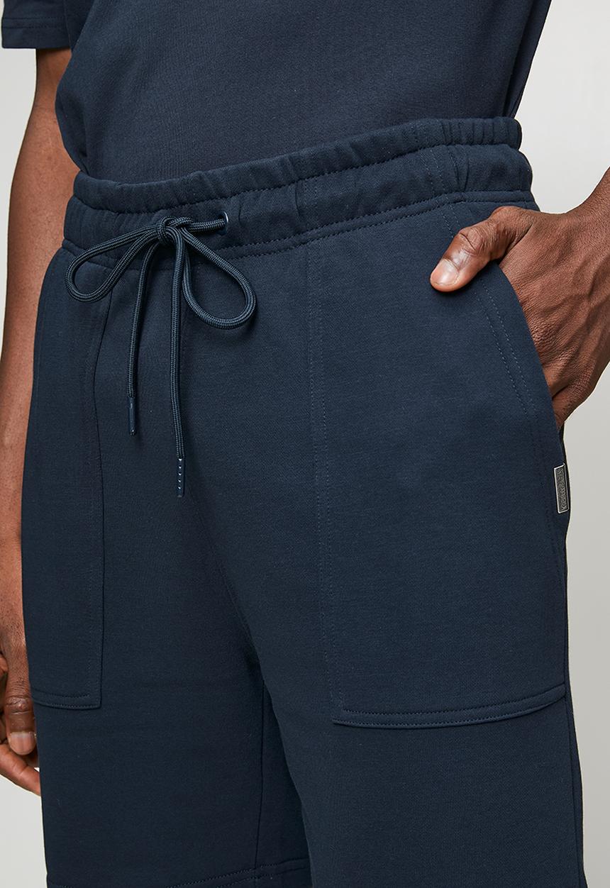 Steve Madden - Mens Jose Jogger Shorts - Navy