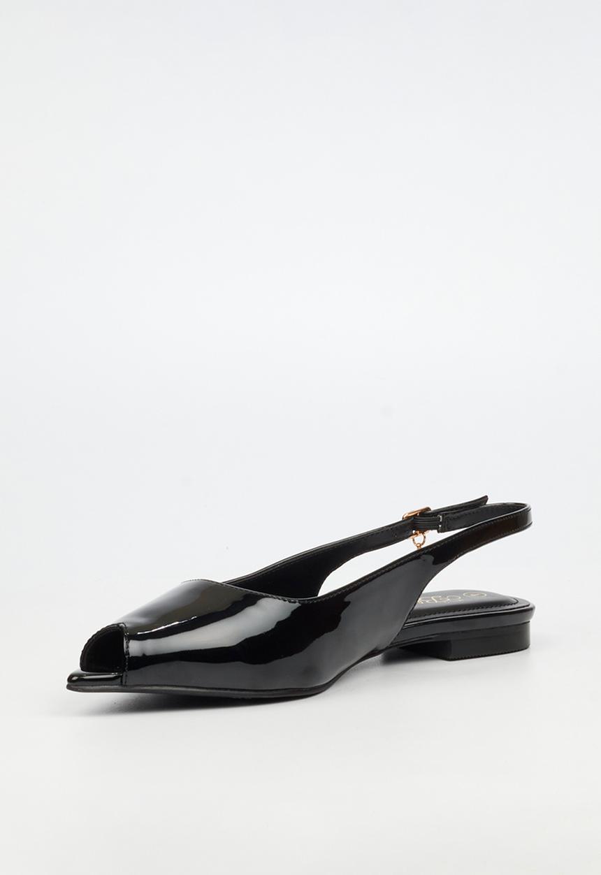 Miss Black - Lavelle 4 peep toe pump - black