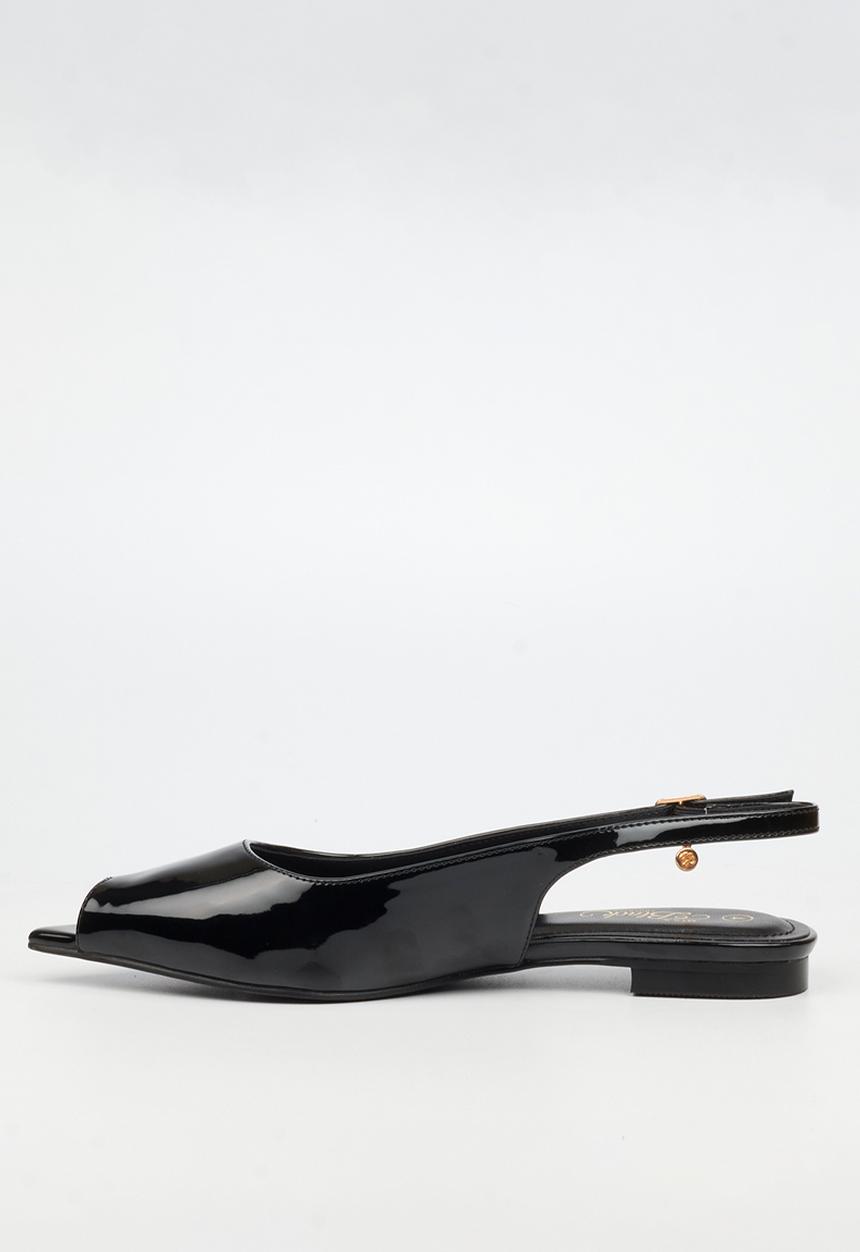 Miss Black - Lavelle 4 peep toe pump - black