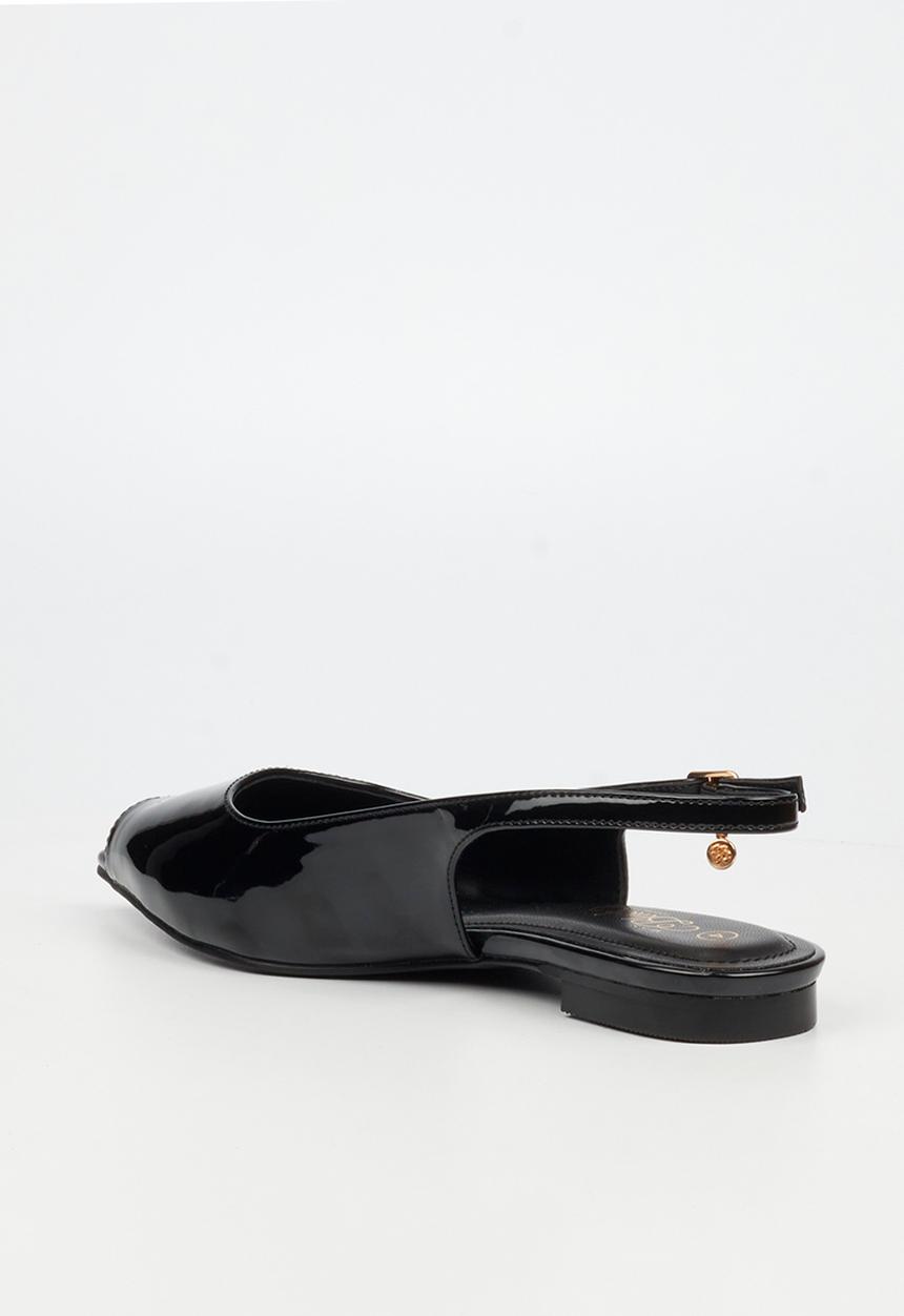 Miss Black - Lavelle 4 peep toe pump - black