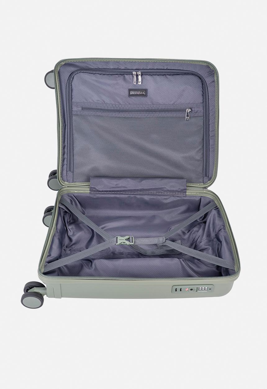 Voyager - Voyager Getaway 411 3 Piece Luggage Set - Green