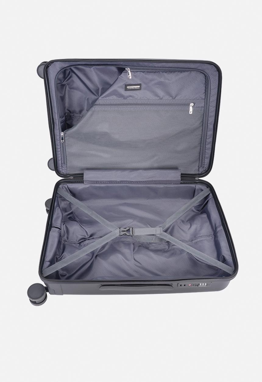 Voyager - Voyager Getaway 411 3 Piece Luggage Set - Black