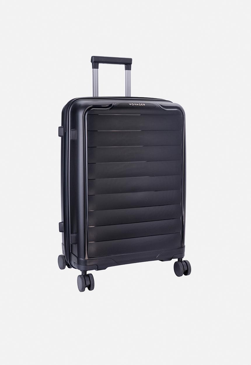 Voyager - Voyager Getaway 411 3 Piece Luggage Set - Black