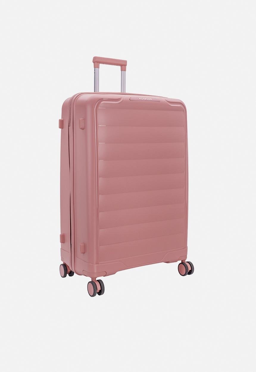 Voyager - Voyager Getaway 411 3 Piece Luggage Set - Pink