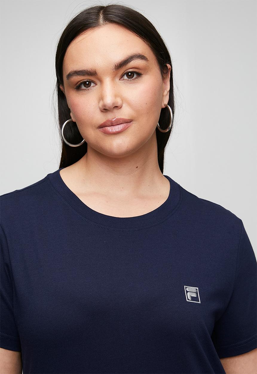 FILA - Plus Rosa T-Shirt - Fila Blue