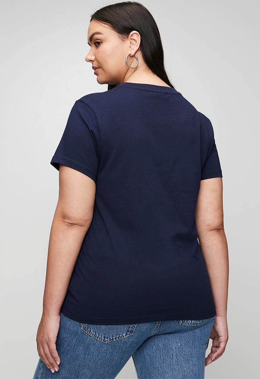 FILA - Plus Rosa T-Shirt - Fila Blue