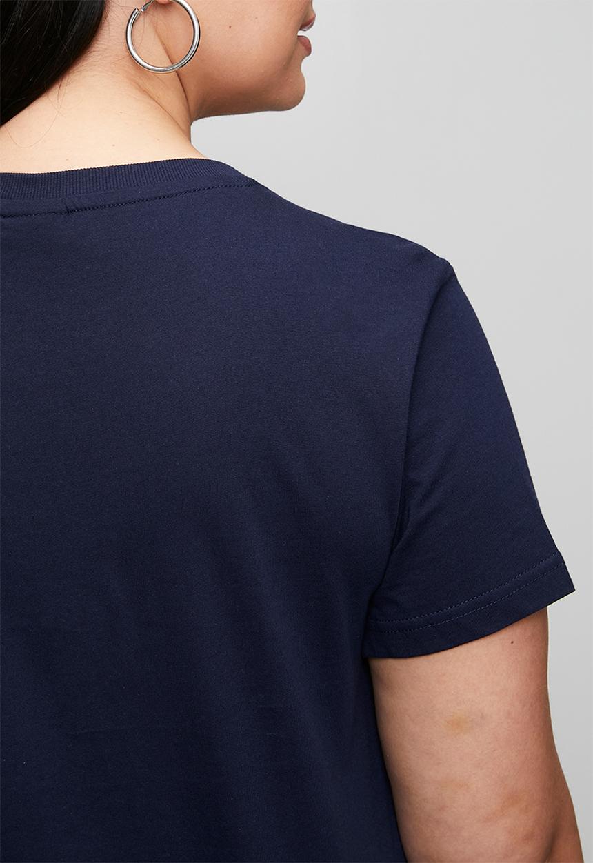 FILA - Plus Rosa T-Shirt - Fila Blue