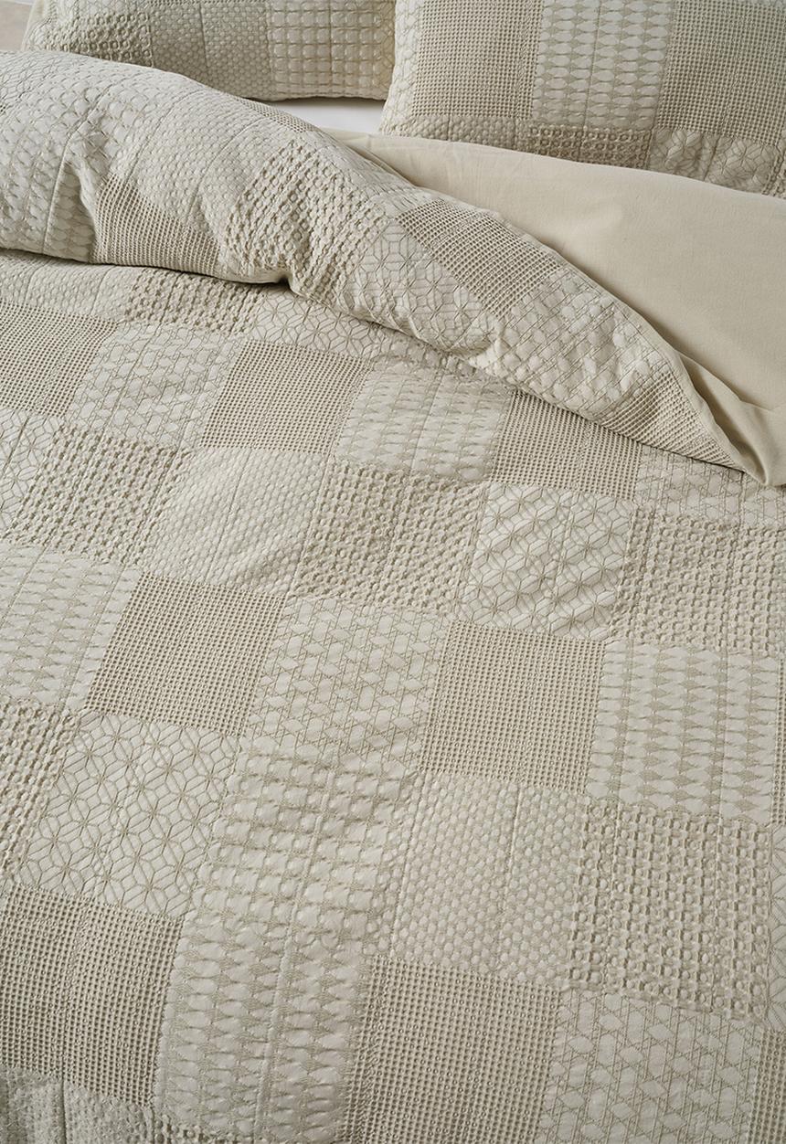 Linen House - Adeline Duvet Cover Set - Natural