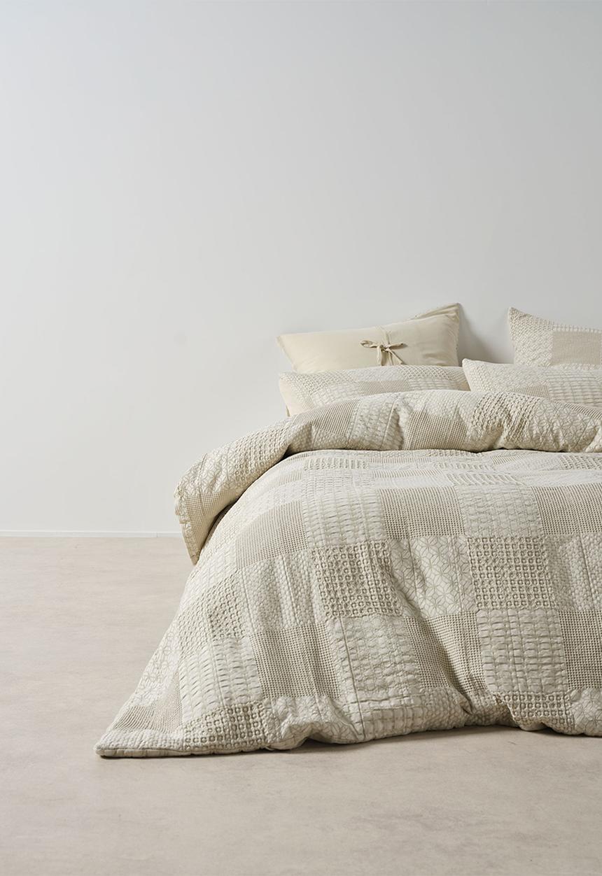 Linen House - Adeline Duvet Cover Set - Natural
