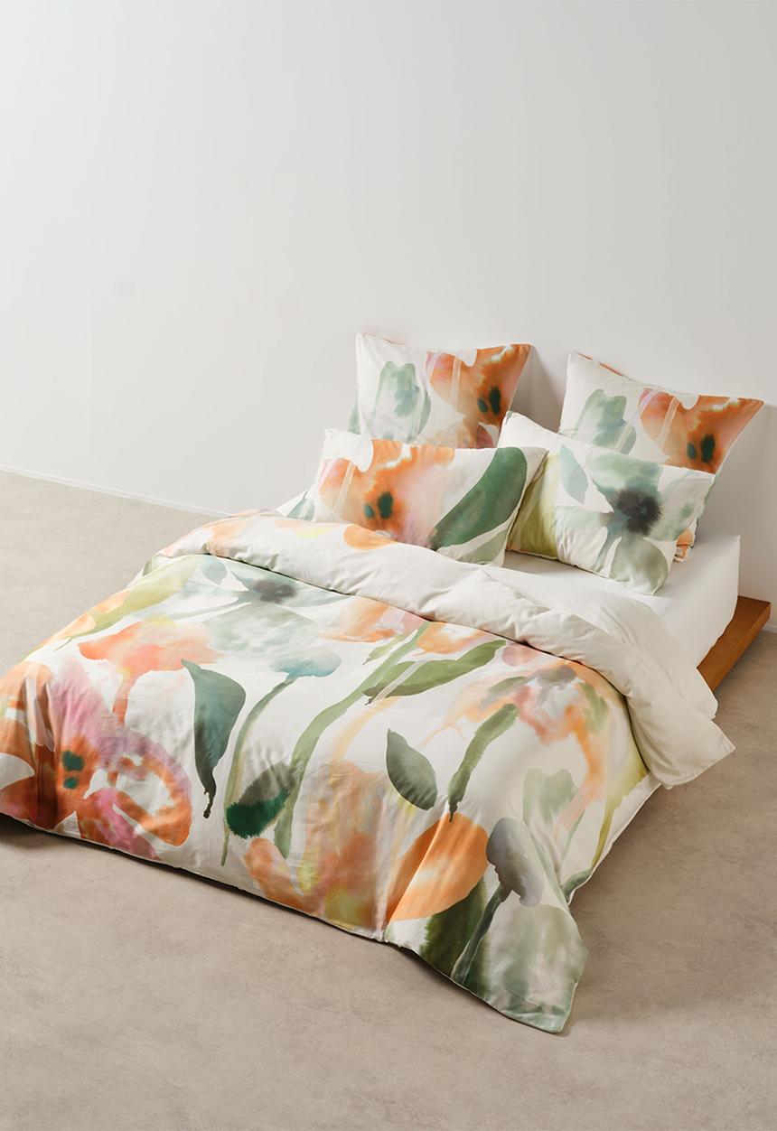 Linen House - Inga Duvet Cover Set - Jade
