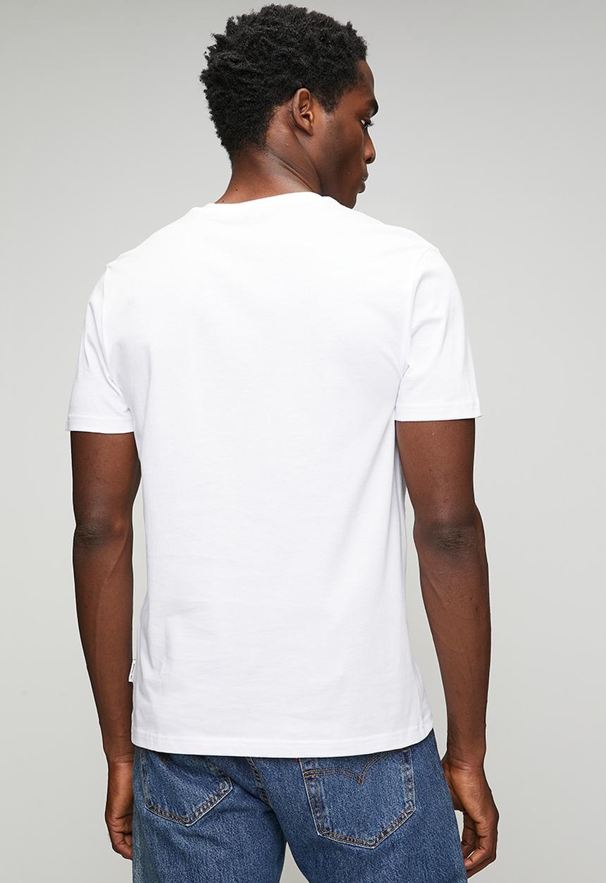 Ben Sherman - Jumble Guitar Tee Shirt - White