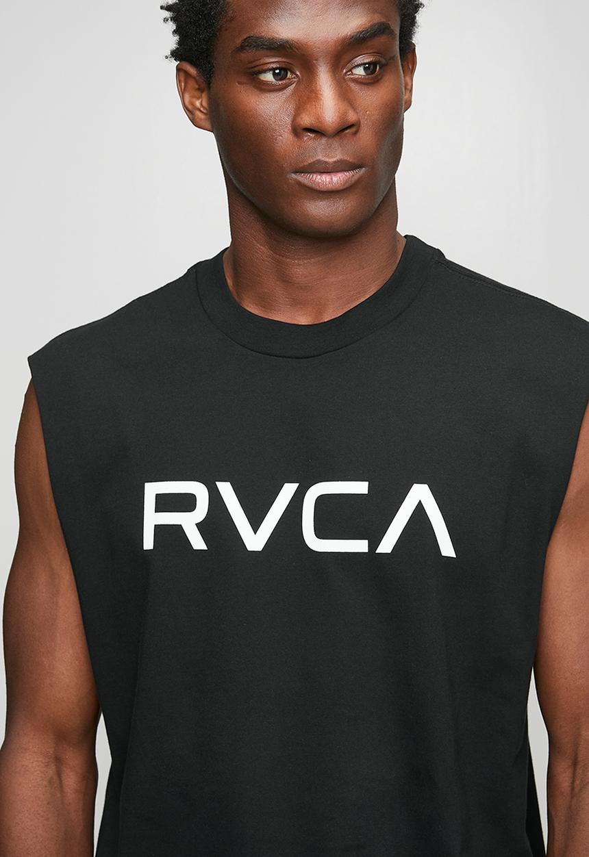 RVCA - BIG RVCA MUSCLE - BLACK