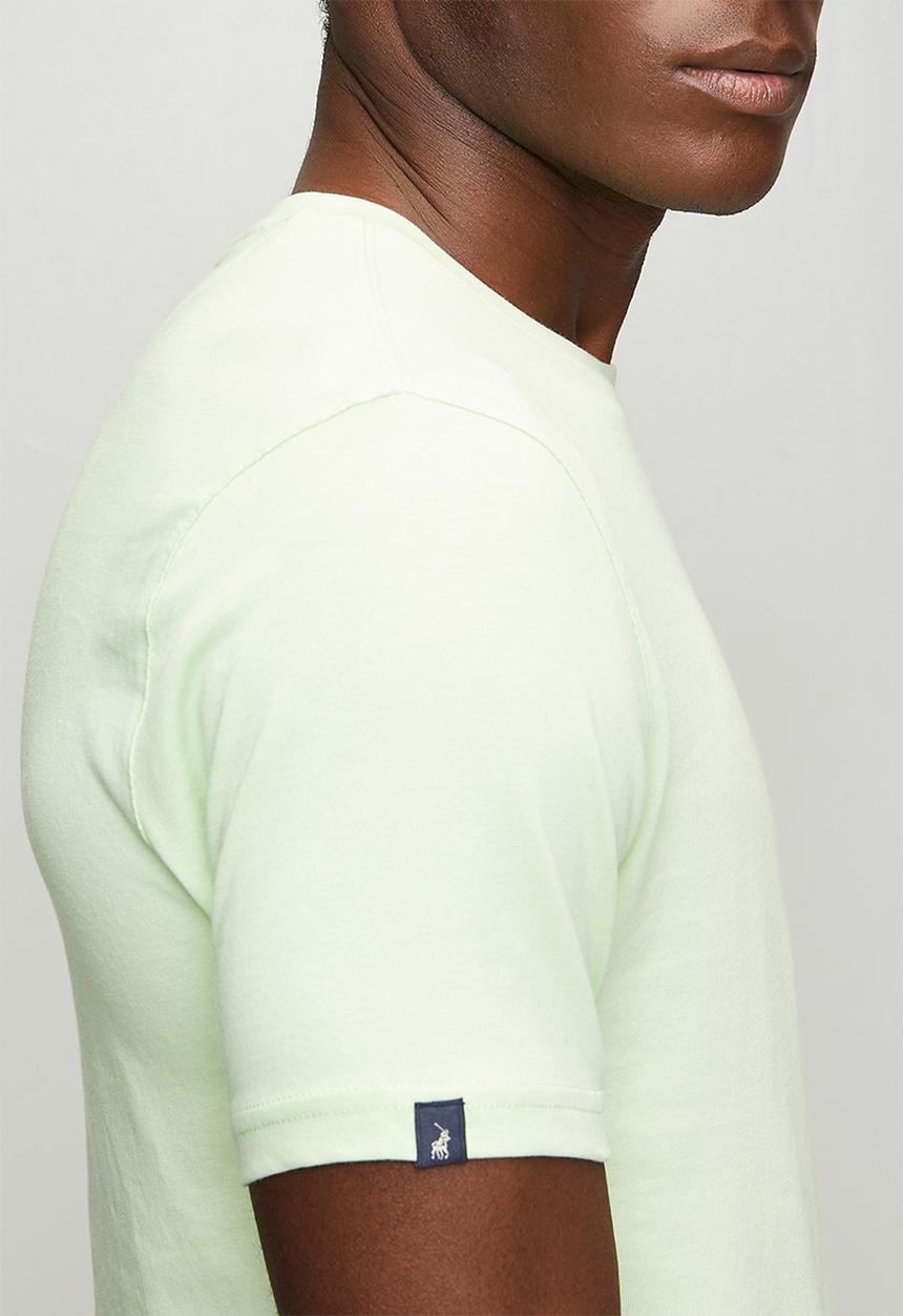 POLO - Mens printed graphic T-shirt  - green