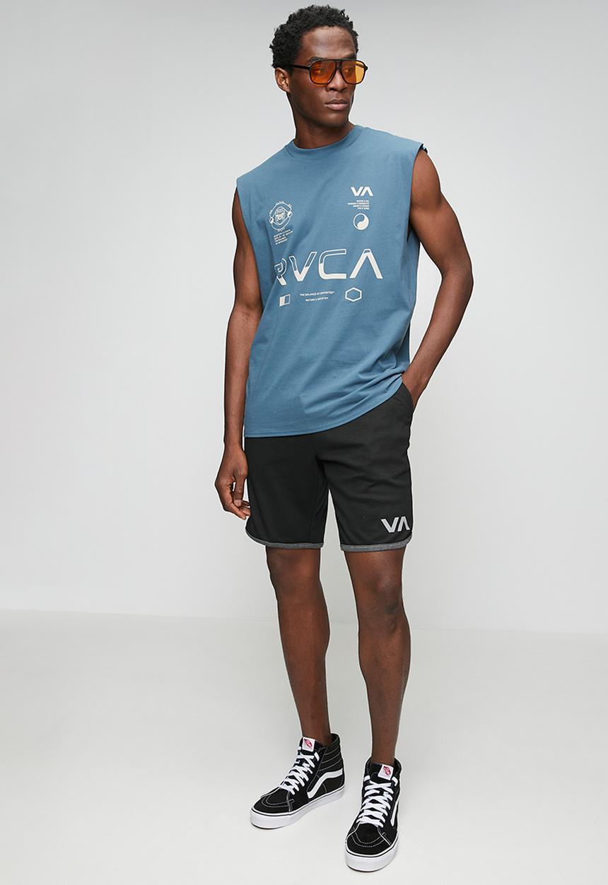 RVCA - SPORT V SHORT - BLACK
