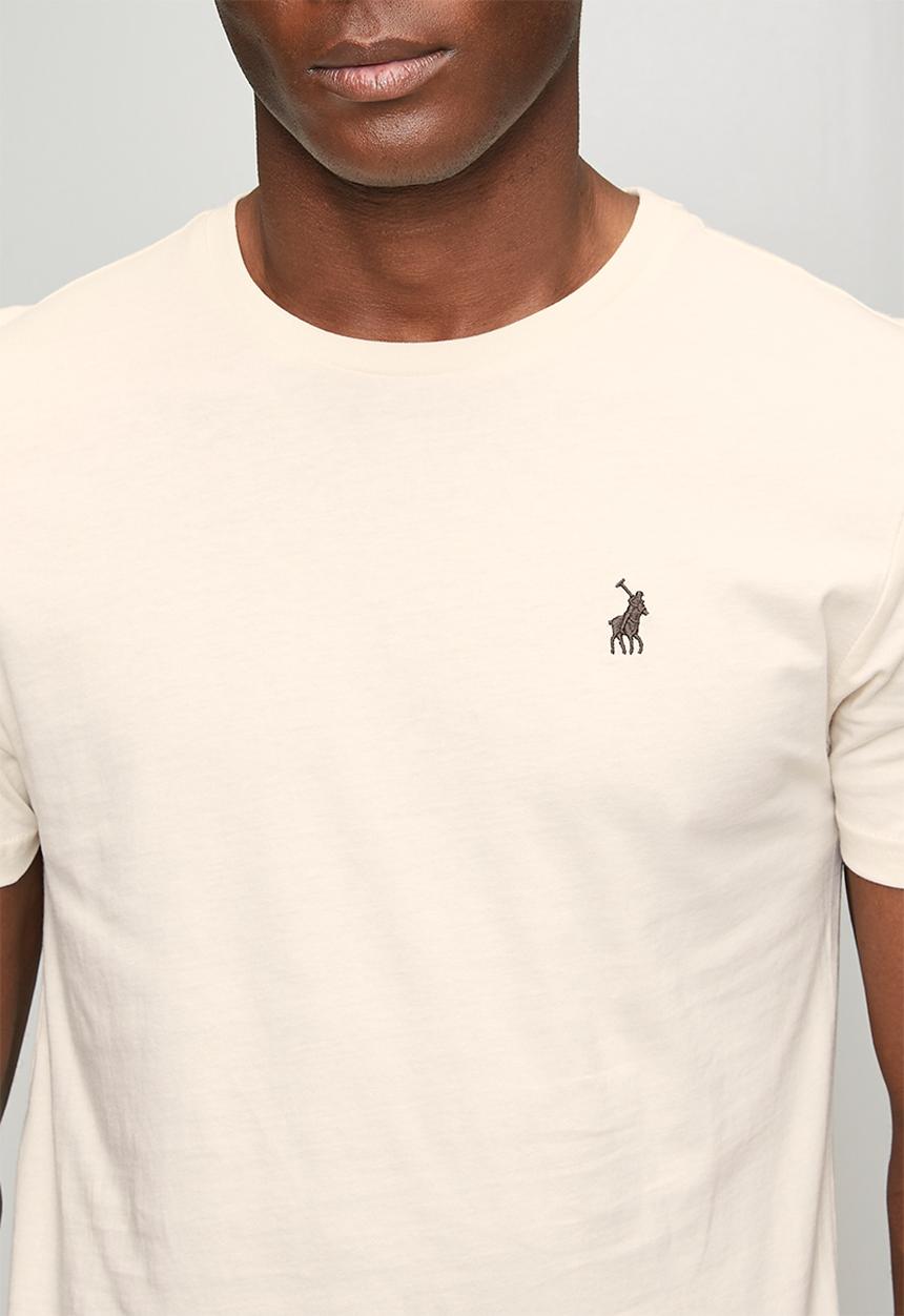 POLO - Mens essential crew neck short sleeve tee - beige
