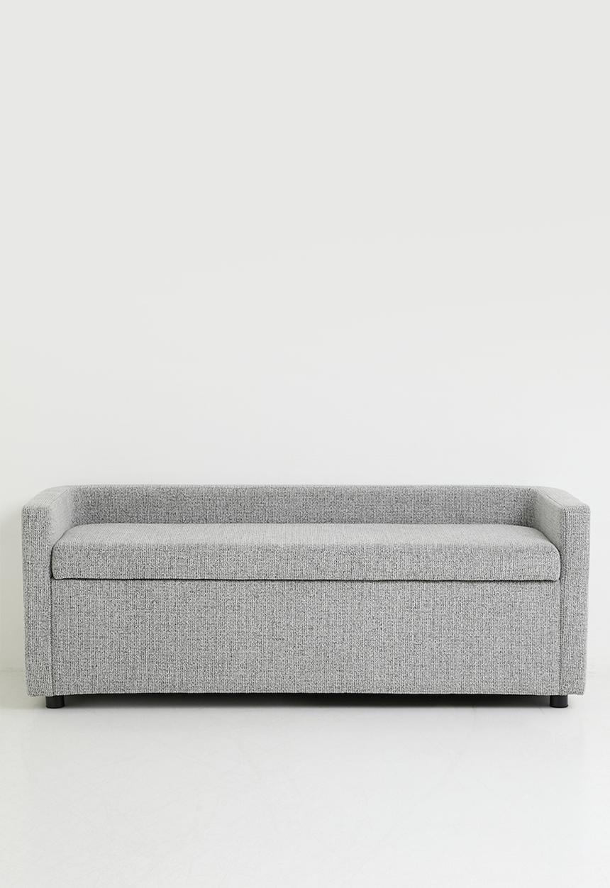 Sixth Floor - Romer Storage Bench - Charcoal