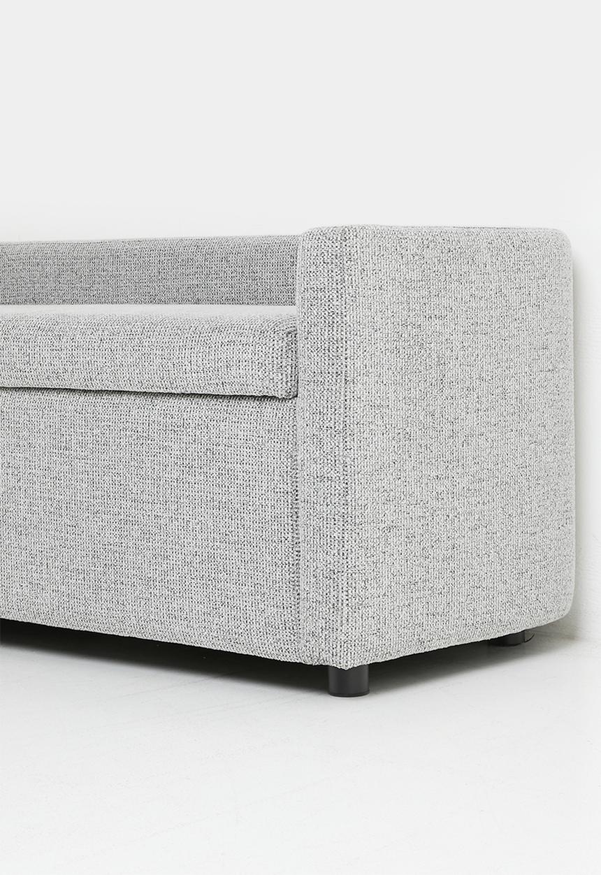 Sixth Floor - Romer Storage Bench - Charcoal