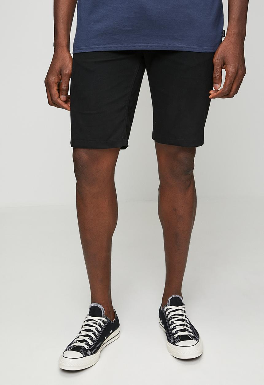 RVCA - WEEKDAY CHINO SHORTS - BLACK