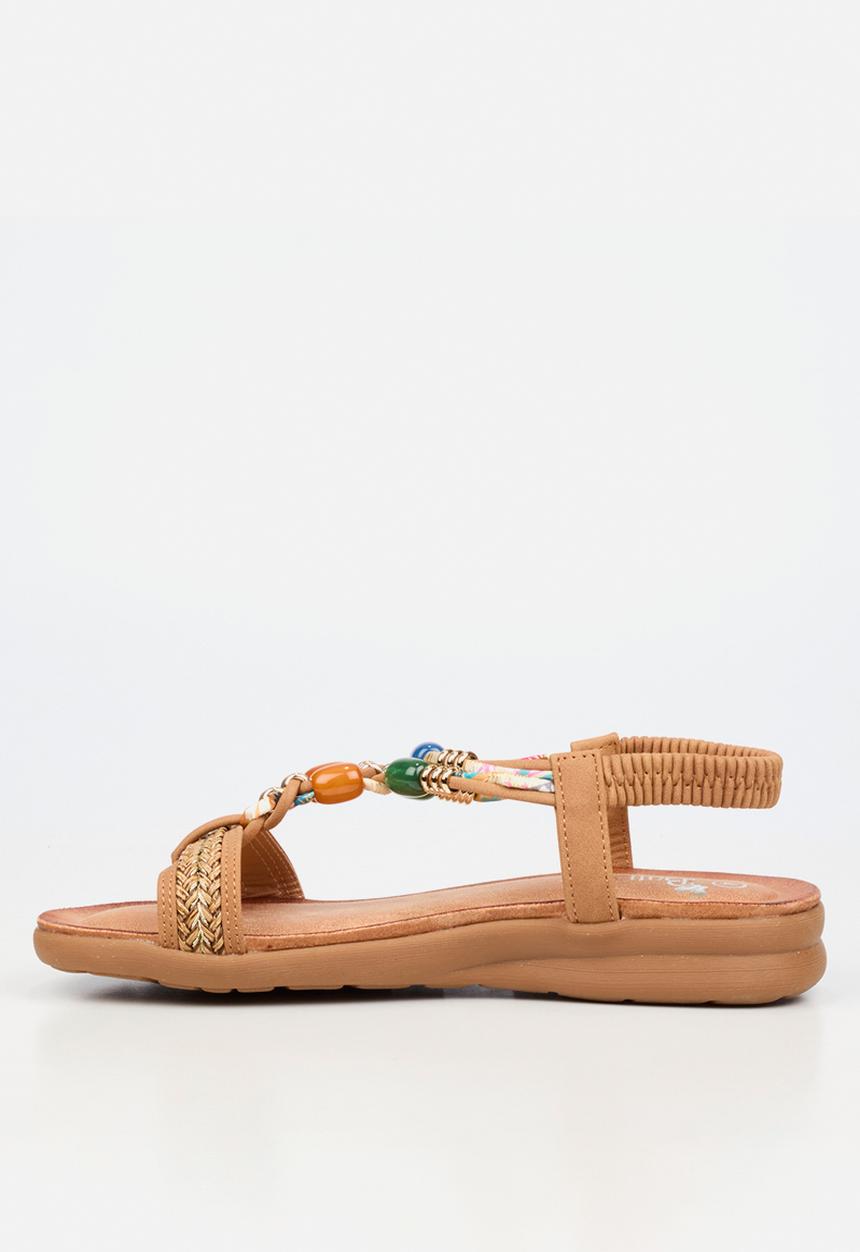 Butterfly Feet - Frani 1 slingback sandal - tan