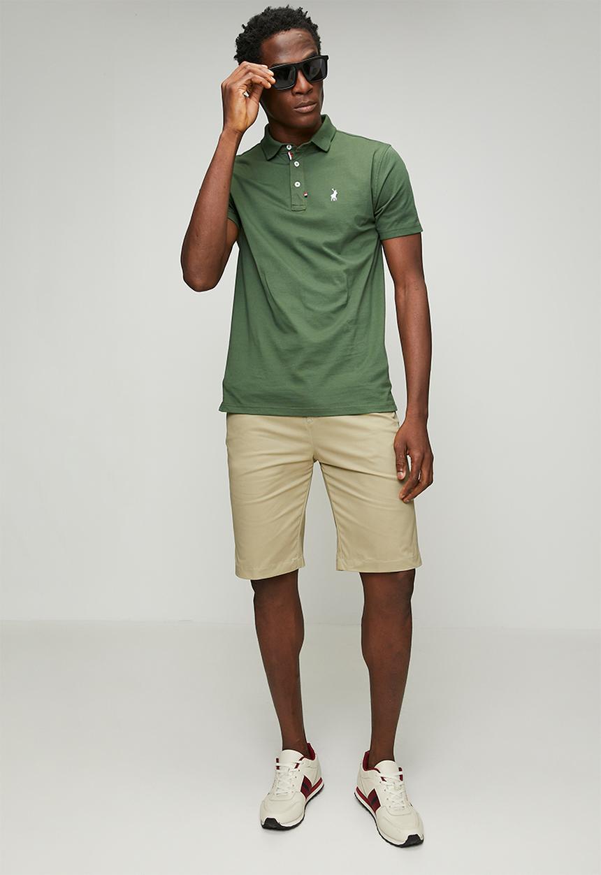 POLO - MENS SPORT SS GOLFER - Green
