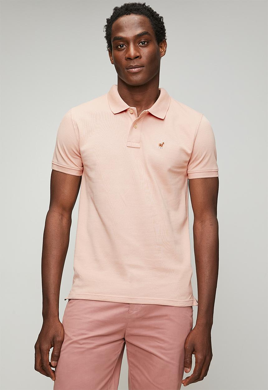 POLO - MENS ESSENTIAL PIQUE SS GOLFER - Pink