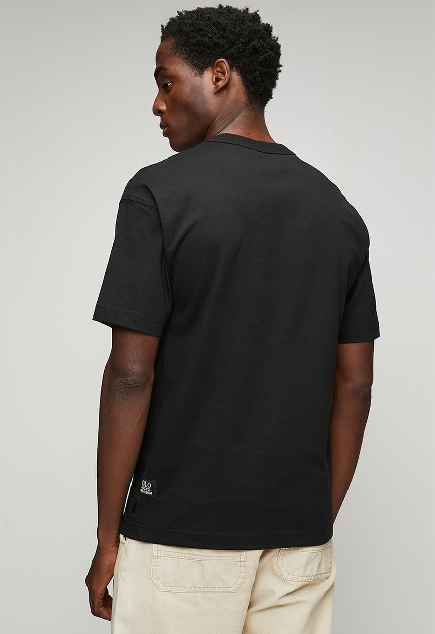 POLO - MENS PJC CITY SCAPE GRAPHIC TEE - Black