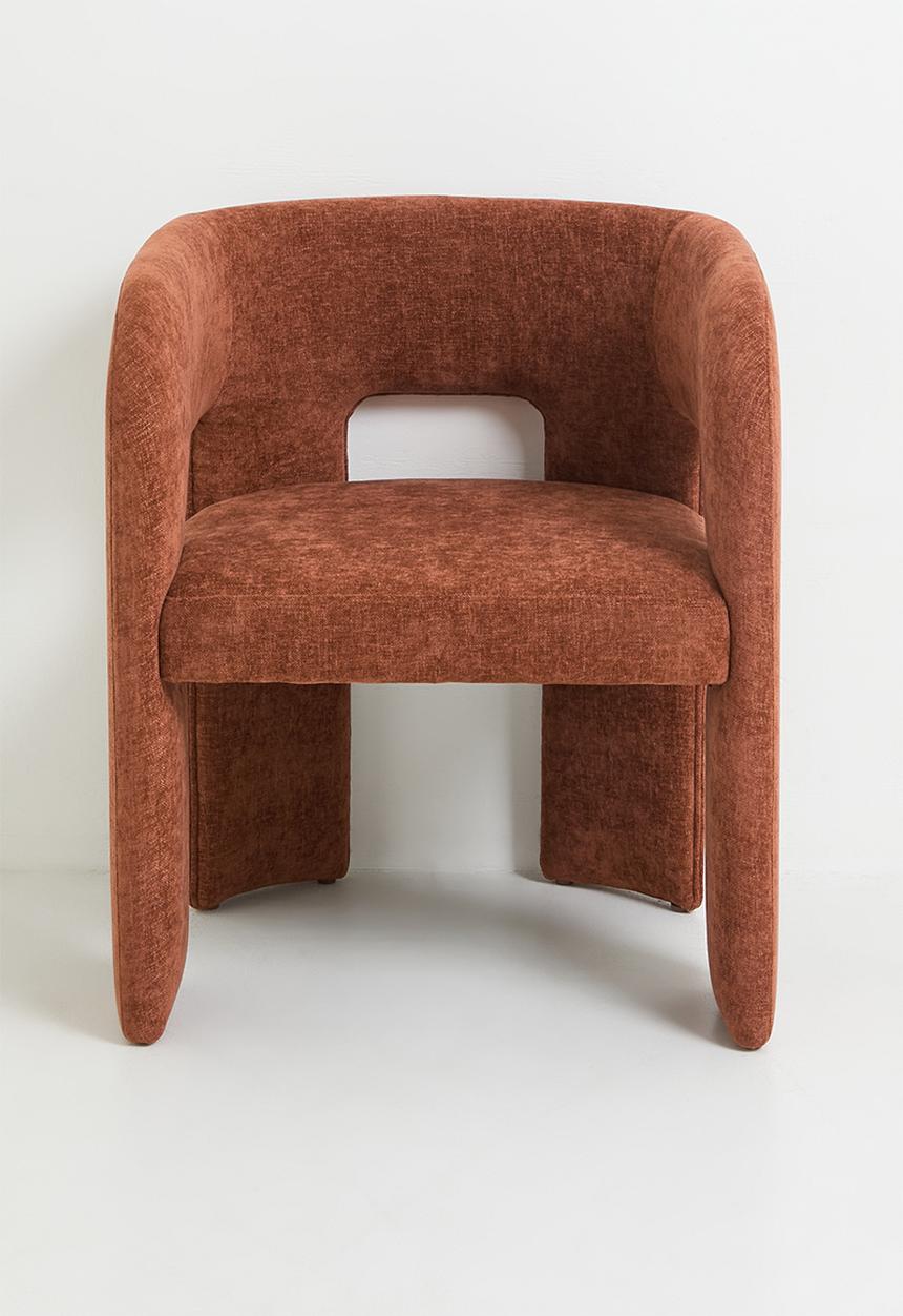 Sixth Floor - Milan Occasional Chair - Rust