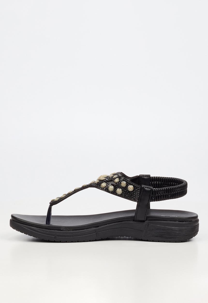 Butterfly Feet - Mylee 1 t-bar sandal - black