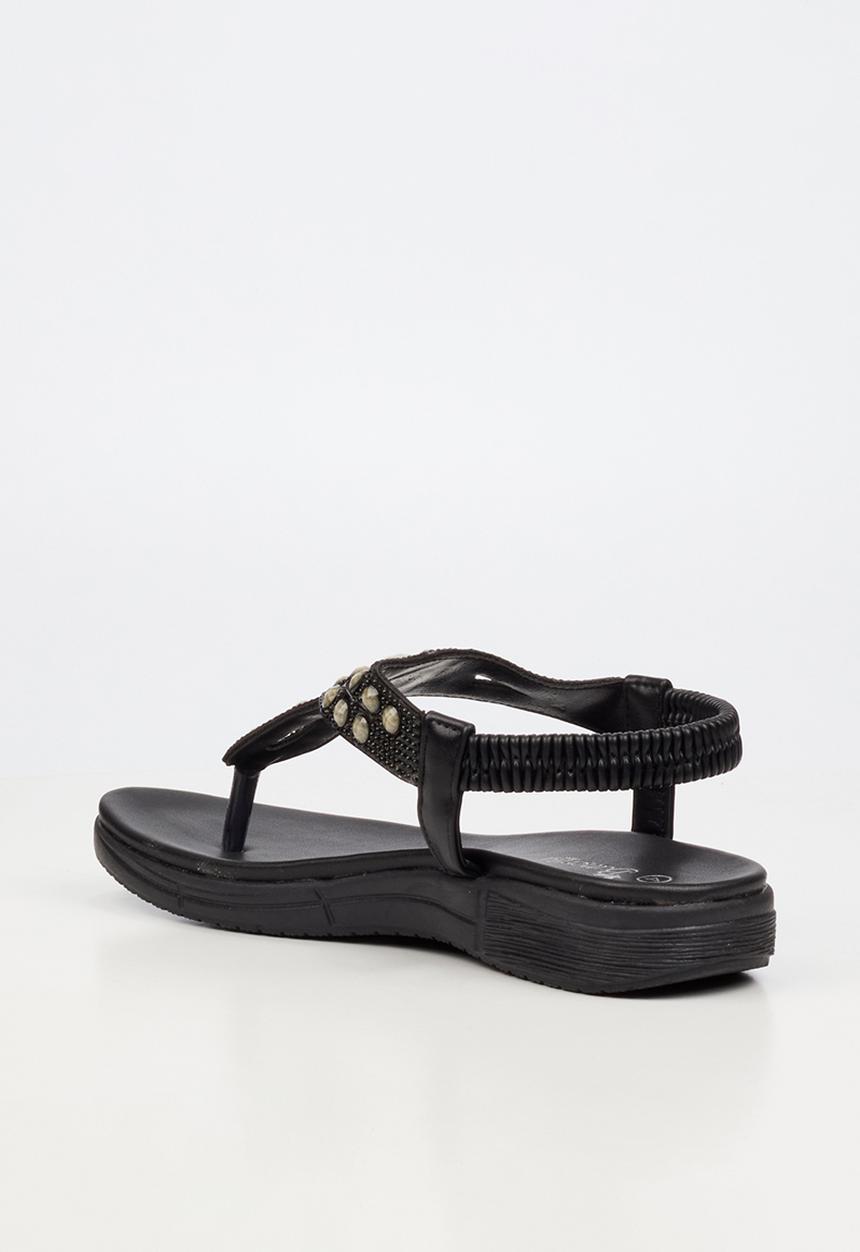 Butterfly Feet - Mylee 1 t-bar sandal - black